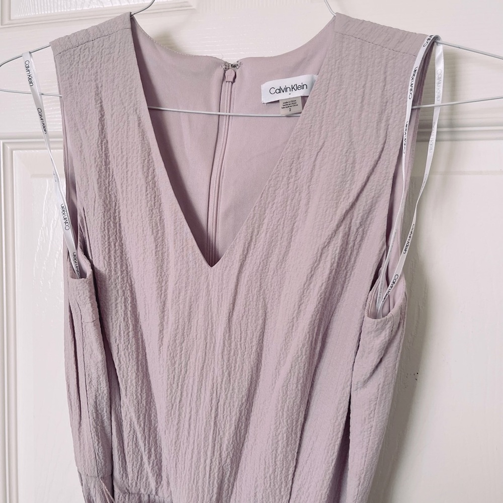 Calvin Klein light pink/mauve dress - Picture 1 of 9